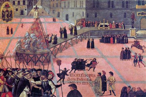 Bonfires of the Vanities - A Florentine Purge Orchestrated by Girolamo Savonarola